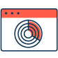 Icon for beacons used in contact tracing