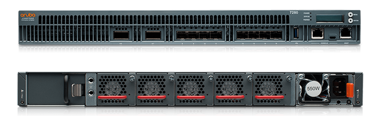详细信息和Spezifikationen für Aruba Serie 7200移动控制器