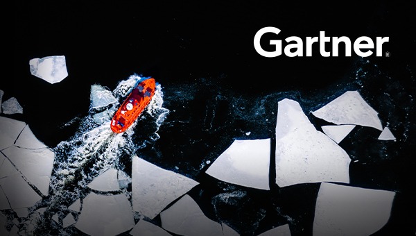 小船在冰封的海洋中航行