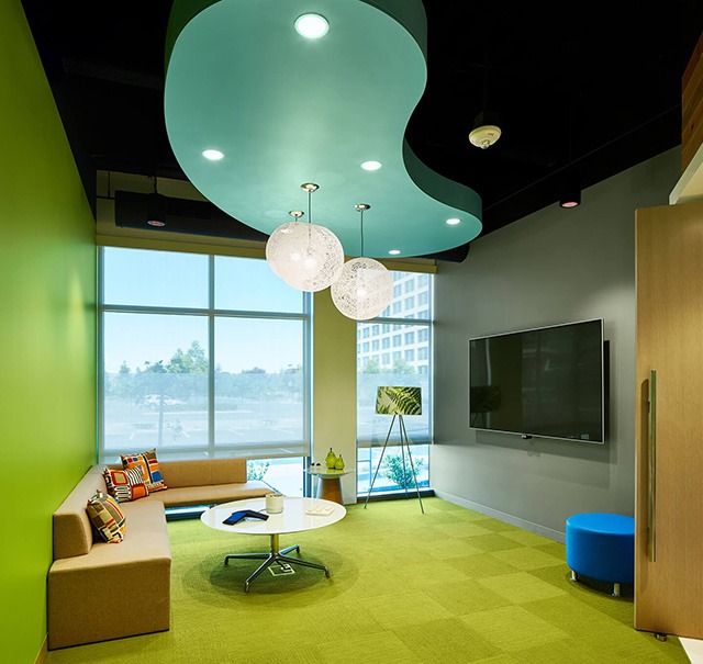 Hospitality corner at Aruba Customer Experience Center (CEC)