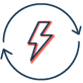 Icon for improved power consumption