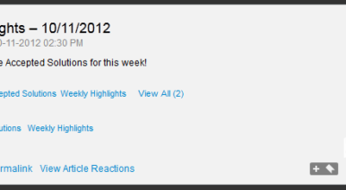 Monthly Recognition for May