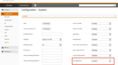 MAS Integration on Instant AP and Cloud WiFi