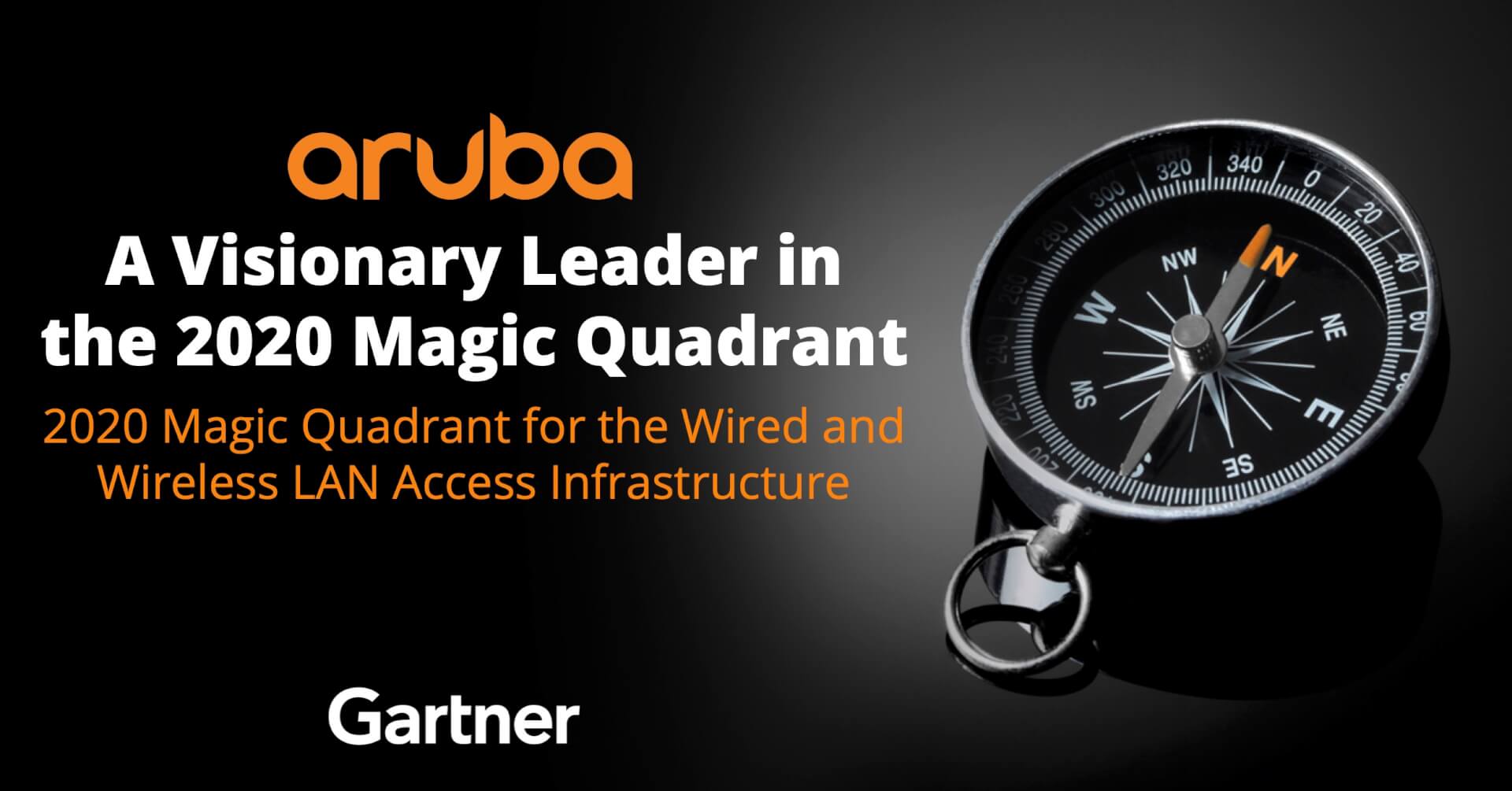 Aruba a Visionary Leader in the 2020 Gartner Magic Quadrant