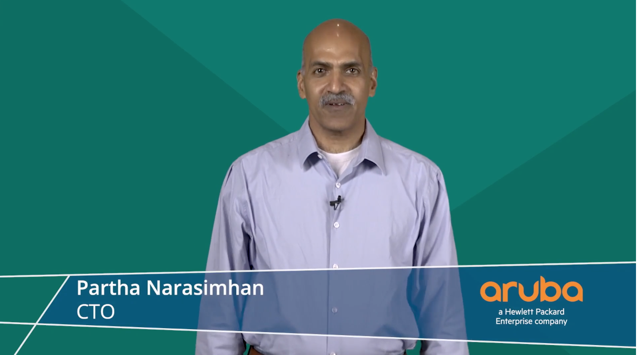 Partha Narasimhan，CTO，Aruba，Tech Field Day 20