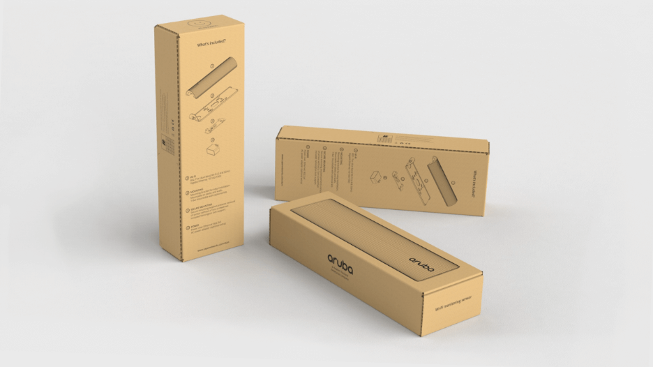 Packaging concept, similar to final packaging design.