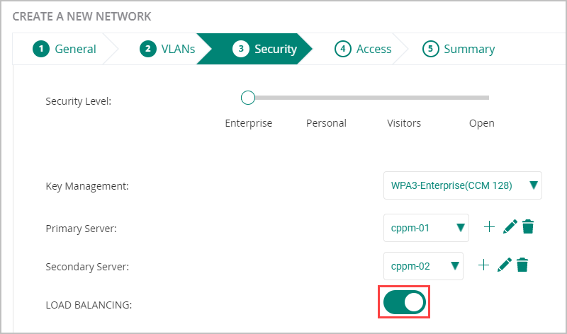 Enabling Load Balancing