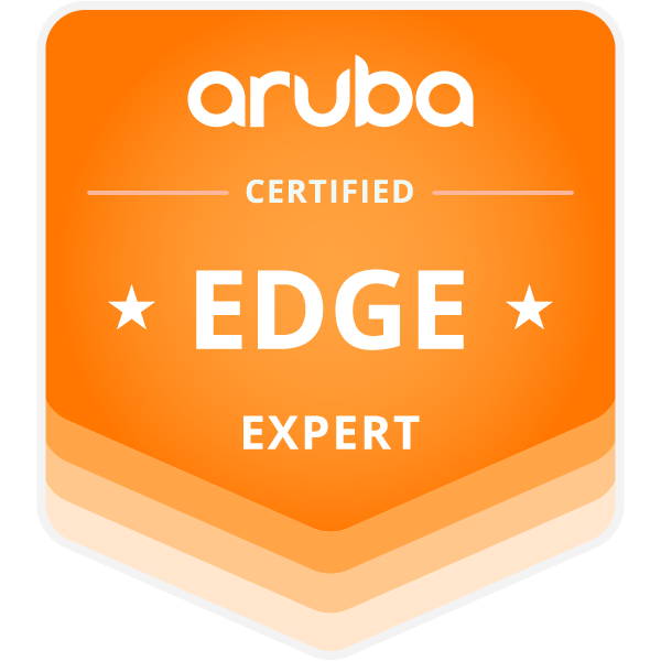 Aruba 认证 Edge 专家 (ACEX)