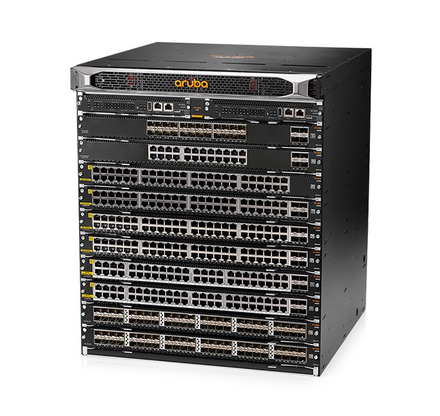 cx6400交换机四分之三视图