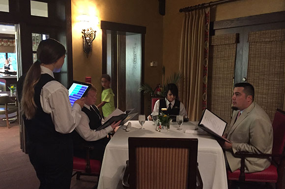 Customers at the Pittsburgh Golf Club