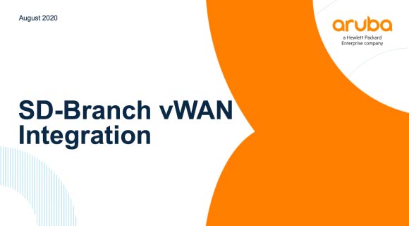视频integración SD-Branch y vWAN