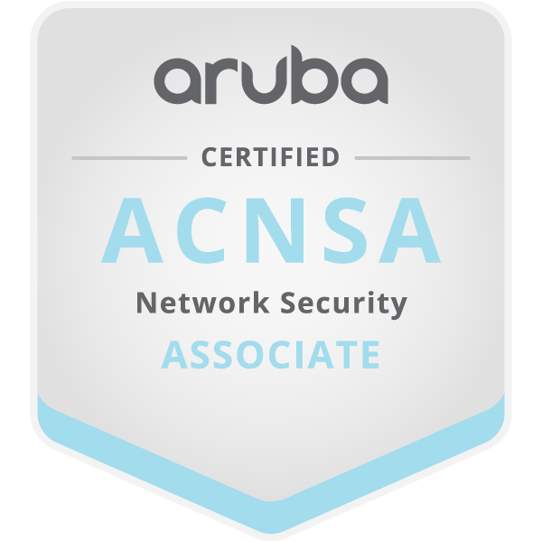 Aruba 认证网络安全助理工程师 (ACNSA)