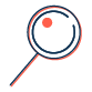 Icon of a magnifying glass