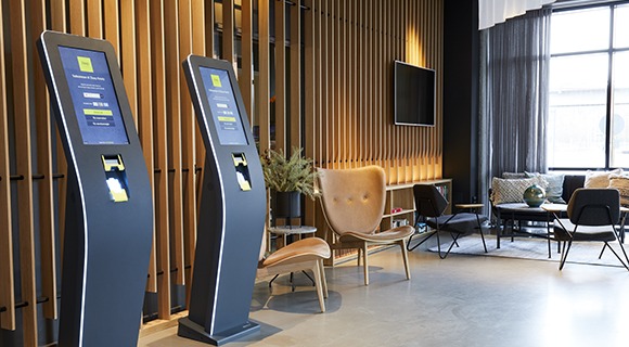 Steigenberger酒店和度假村的数字签到机器