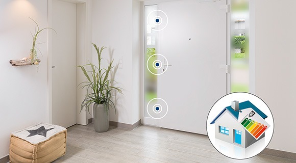 带有fuhr锁的前门