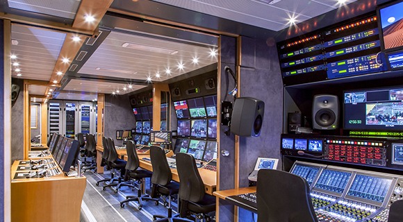 德国沃珀塔尔的Riedel控制室